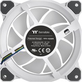 Thermaltake CL-F100-PL12SW-C sistema di raffreddamento per computer Case per computer Ventilatore 12 cm Bianco bianco, Ventilatore, 12 cm, Bianco