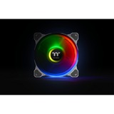 Thermaltake CL-F100-PL12SW-C sistema di raffreddamento per computer Case per computer Ventilatore 12 cm Bianco bianco, Ventilatore, 12 cm, Bianco
