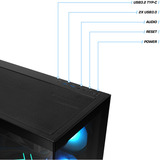 Thermaltake PC-000140-DE, PC Gaming Nero