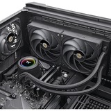 Thermaltake TOUGHLIQUID 280 EX Pro ARGB Sync AIO Liquid Cooler 280mm, Raffreddamento ad acqua Nero