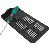 Wera 838 RA-R M Set 1, 05051061001, Set di bit Nero/Verde