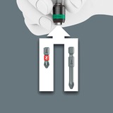Wera 838 RA-R M Set 1, 05051061001, Set di bit Nero/Verde
