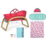 ZAPF Creation BABY born 3 in 1 Pinplay Bassinet, Bambole mobili BABY born 3 in 1 Pinplay Bassinet, Culla/lettino per bambola, 3 anno/i