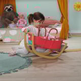 ZAPF Creation BABY born 3 in 1 Pinplay Bassinet, Bambole mobili BABY born 3 in 1 Pinplay Bassinet, Culla/lettino per bambola, 3 anno/i