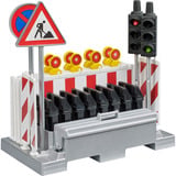 bruder Set di segnalazione stradale con semaforo Vendita al dettaglio