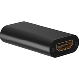 goobay Amplificatore di segnale HDMI 4K @ 30Hz, Estensione HDMI Nero
