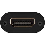 goobay Amplificatore di segnale HDMI 4K @ 30Hz, Estensione HDMI Nero