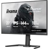 iiyama G-MASTER GB2741QSU-B1 Monitor PC 68,6 cm (27") 2560 x 1440 Pixel Nero, Monitor di gioco Nero (opaco), 68,6 cm (27"), 2560 x 1440 Pixel, Nero