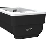 Ansmann Comfort Mini Batteria per uso domestico dC, USB, Caricabatterie bianco/Nero, Nichel-Metallo Idruro (NiMH), Stilo AA, Mini Stilo AAA