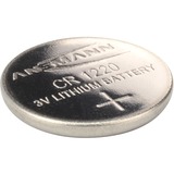 Ansmann Lithium CR 1220, 3 V Battery Batteria monouso Ioni di Litio argento, 3 V Battery, Batteria monouso, Ioni di Litio, 3 V, 1 pz, CR 1220