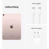 Apple iPad Air 5G LTE 256 GB 27,7 cm (10.9") Apple M 8 GB Wi-Fi 6 (802.11ax) iPadOS 15 Rosa Oro rosa, 27,7 cm (10.9"), 2360 x 1640 Pixel, 256 GB, 8 GB, iPadOS 15, Rosa