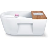 Beurer 63231, Idromassaggio plantare bianco/legno
