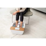 Beurer Vasca per pediluvio a bolle FB 65, Idromassaggio plantare bianco/legno