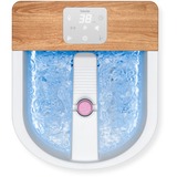 Beurer Vasca per pediluvio a bolle FB 65, Idromassaggio plantare bianco/legno