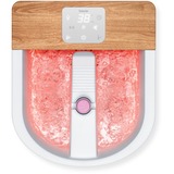 Beurer Vasca per pediluvio a bolle FB 65, Idromassaggio plantare bianco/legno