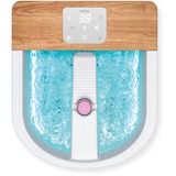 Beurer Vasca per pediluvio a bolle FB 65, Idromassaggio plantare bianco/legno