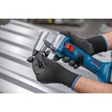 Bosch GNA 18V-16 E Cesoia elettrica 1400 spm (fogli per minuto) 700 W, Lattina blu/Nero, Cesoia elettrica, Senza spazzola, Nero, Blu, 1400 spm (fogli per minuto), 4 cm, 1,6 mm