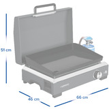 Campingaz Plancha Sigma 1 CV, Piastra grill Nero/in acciaio inox