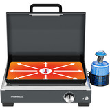 Campingaz Plancha Sigma 1 CV, Piastra grill Nero/in acciaio inox