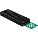 DeLOCK 42004 contenitore di unità di archiviazione Box esterno SSD Nero M.2, Disk enclosure Nero, Box esterno SSD, M.2, PCI Express, SATA, 10 Gbit/s, Collegamento del dispositivo USB, Nero