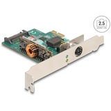 DeLOCK Scheda di rete PCI Express x1 2,5 Gigabit LAN 1x M12 