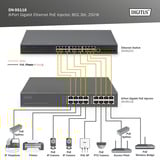 Digitus DN-95118, Iniettore PoE grigio