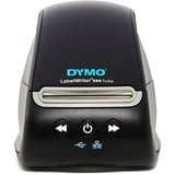 Dymo LabelWriter 550 Turbo stampante di etichette | Etichettatrice con stampa termica diretta ad alta velocità | Riconoscimento automatico delle etichette | con la connettività USB/LAN, Stampante per etichette Nero/grigio, 188 mm, 127 mm, 140 mm, Scatola