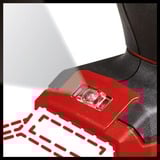 EINHELL CE-AP 18 Li-Solo, Pompa di aria rosso/Nero