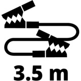 EINHELL Cavi di avviamento BT-BO 25/1 A LED SP, Cavo Nero/Rosso