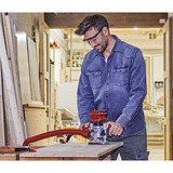 EINHELL Fresatrice superiore e fresatrice per bordi professionale a batteria TP-RO 18 Set Li BL - Solo, Router rosso