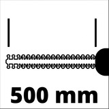 EINHELL GC-EH 4550 Doppia lama 450 W 2,5 kg rosso/Nero, Batteria, 450 W, 230 V, 50 Hz, 2,5 kg, 175 mm