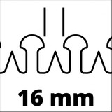 EINHELL GC-EH 4550 Doppia lama 450 W 2,5 kg rosso/Nero, Batteria, 450 W, 230 V, 50 Hz, 2,5 kg, 175 mm