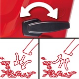 EINHELL GC-EL 3024 E 3000 W 240 km/h, Soffiafoglie / Soffiante rosso/Nero, Soffiatore portatile, 240 km/h, 650 m³/h, 40 L, 10:1, Nero, Rosso