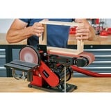 EINHELL Levigatrice a nastro e disco da banco TC-US 380 rosso/Nero
