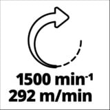 EINHELL Levigatrice a nastro e disco da banco TC-US 380 rosso/Nero