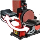 EINHELL Levigatrice a nastro e disco da banco TC-US 380 rosso/Nero