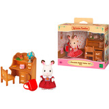 EPOCH Sylvanian Families - Set scrivania sorella coniglio di cioccolato, Giochi di costruzione 