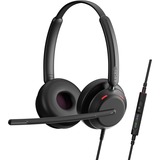 EPOS IMPACT 760T Auricolare Cablato A Padiglione Musica e Chiamate USB tipo-C Nero, Headset Cablato, 20 - 20000 Hz, Musica e Chiamate, 145 g, Auricolare, Nero