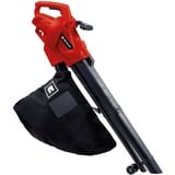 Einhell GC-EL 3024 E 3000 W 240 km/h rosso/Nero, Soffiatore portatile, 240 km/h, 650 m³/h, 40 L, 10:1, Nero, Rosso