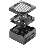 Fractal Design Ion+ 2 Platinum 660W alimentatore per computer 20+4 pin ATX ATX Nero, Alimentatore PC Nero, 660 W, 100 - 240 V, 50/60 Hz, 10 A, 5 A, 110 W