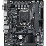 GIGABYTE H610M S2H V3 DDR4 Scheda madre - Supporta processori Intel Core 14th CPUs, 4+1+1 Hybrid Digital VRM, up to 3200MHz DDR4, 1xPCIe 3.0 M.2, GbE LAN , USB 3.2 Gen 1 Nero/grigio, 4+1+1 Hybrid Digital VRM, up to 3200MHz DDR4, 1xPCIe 3.0 M.2, GbE LAN , USB 3.2 Gen 1, Intel, LGA 1700, Intel® Core™ i3, Intel® Core™ i5, Intel® Core™ i7, LGA 1700, DDR4-SDRAM, 64 GB