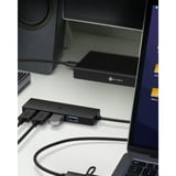 ICY BOX IB-HUB1424-C3 USB 3.2 Gen 1 (3.1 Gen 1) Type-A + Type-C 5000 Mbit/s Nero, Hub USB Nero, USB 3.2 Gen 1 (3.1 Gen 1) Type-A + Type-C, USB 3.2 Gen 1 (3.1 Gen 1) Type-A, 5000 Mbit/s, Nero, Plastica, 0,6 m