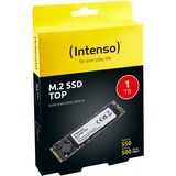 Intenso Top M.2 1000 GB Serial ATA III 3D NAND Nero, 1000 GB, M.2, 520 MB/s