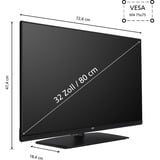 JVC LT-32VF5355, Televisore LED Nero