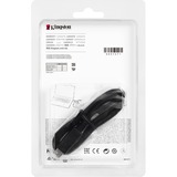 Kingston Workflow microSD Reader lettore di schede USB 3.2 Gen 1 (3.1 Gen 1) Type-C Nero, Argento argento/Nero