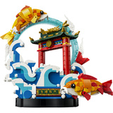 LEGO Festival cinesi Karpfen salta sopra la porta del drago, Giochi di costruzione 