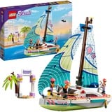 LEGO Friends L’avventura in barca a vela di Stephanie Set da costruzione, 7 anno/i, Plastica, 304 pz, 620 g