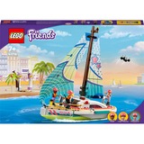 LEGO Friends L’avventura in barca a vela di Stephanie Set da costruzione, 7 anno/i, Plastica, 304 pz, 620 g