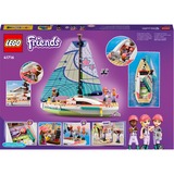 LEGO Friends L’avventura in barca a vela di Stephanie Set da costruzione, 7 anno/i, Plastica, 304 pz, 620 g