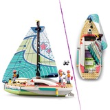 LEGO Friends L’avventura in barca a vela di Stephanie, Giochi di costruzione Set da costruzione, 7 anno/i, Plastica, 304 pz, 620 g